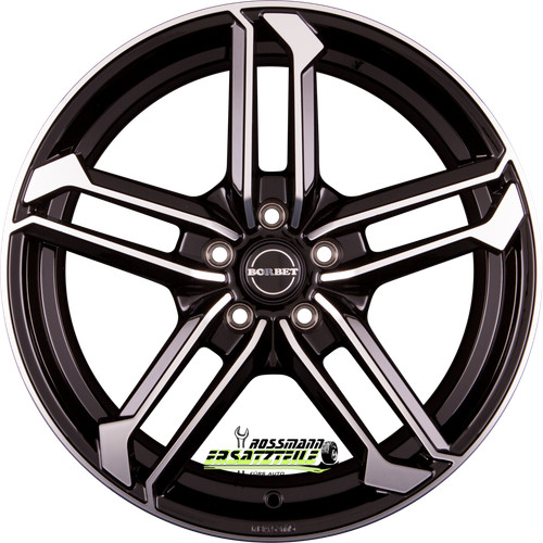 Borbet atx black polished - 4x,