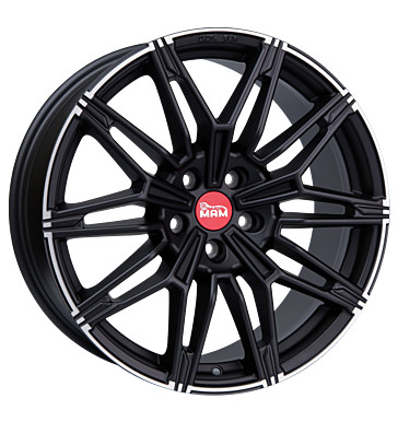 Mam b3n 5x19 et45 matt - 8,5x19, black